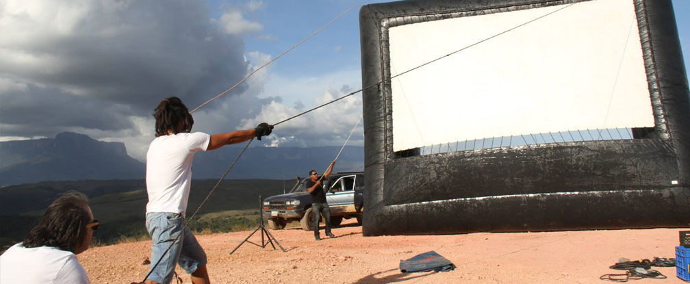 GranCine Móvil en La Gran Sabana