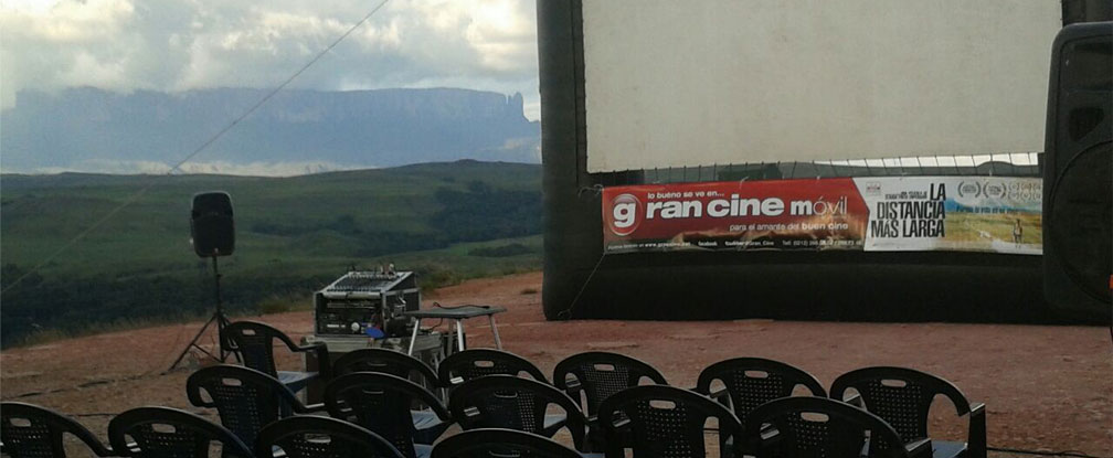 GranCine Móvil en La Gran Sabana