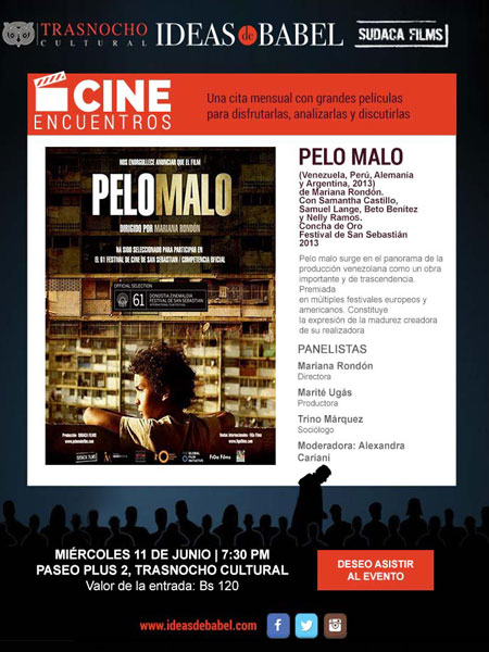 Cine Foro con la pel�cula �Pelo malo�