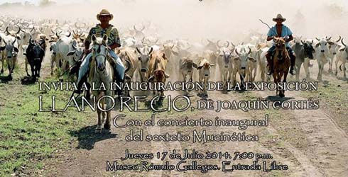 Inauguraci�n de la muestra del fot�gr�fo y cineasta Joaqu�n Cort�s en el Celarg