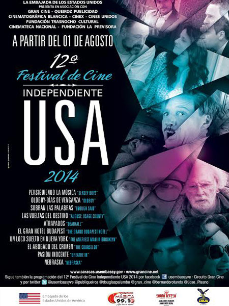 El 12 Festival de Cine Independiente USA 2014 a partir del 01 de agosto