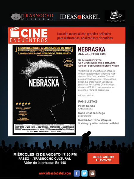 Cine Foro con la pel�cula �Nebraska�