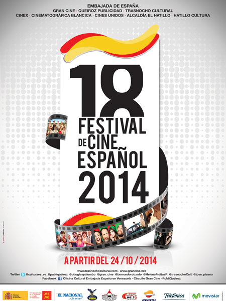 Desde este 24 de octubre la 18ma. edici�n del Festival de Cine Espa�ol 2014