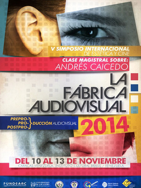 En noviembre se realizar el V Simposio Internacional de Esttica y Cine, en Caracas