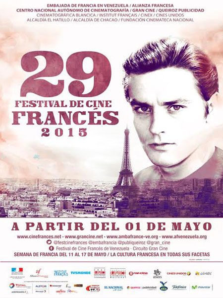 El 30 de abril comienza la 29 edicin del Festival de Cine Francs 2015 