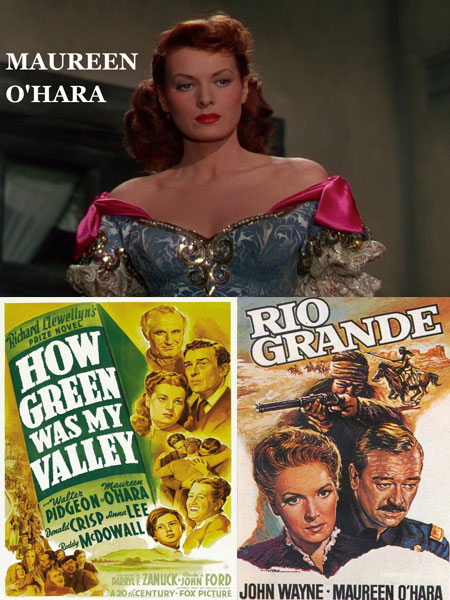 Falleci� Maureen O�Hara, la estrella irlandesa del cine