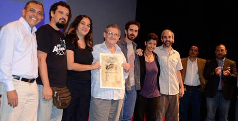 Entregaron Premios Municipales a trabajadores del s�ptimo arte