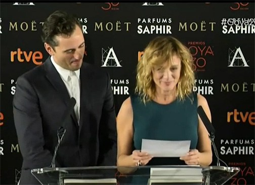 Candidaturas a los Goya 2016: \