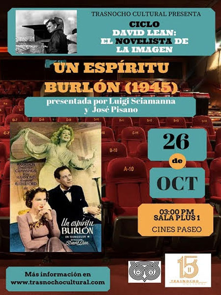 El Trasnocho Cultural inicia Ciclo en Homenaje al director de �Doctor Zhivago�