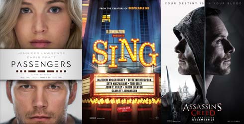 ESTRENOS EN USA: Navidades con todo y para todos: Ciencia ficci�n, animaci�n, comedia, biograf�a, acci�n� 