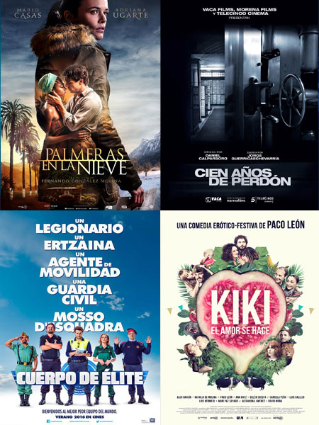 Taquilla Espa�a: 2016 volvi� a ser un buen a�o para el cine espa�ol