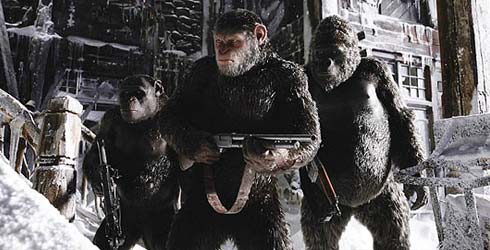 Taquilla USA: Simios en guerra conquistan el n�mero 1 rompiendo red ar�cnida