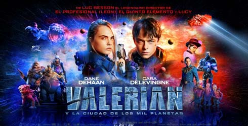 ESTRENOS EN VENEZUELA: Valerian y los mil planetas con Lego