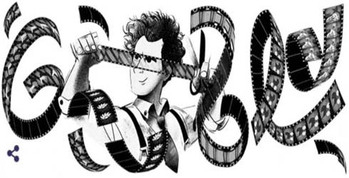 Google dedica un \'doodle\' al gran cineasta ruso Sergei Eisenstein