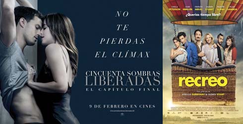 ESTRENOS EN ARGENTINA: Las �ltimas cincuentas sombras, m�s cine argentino y otras novedades