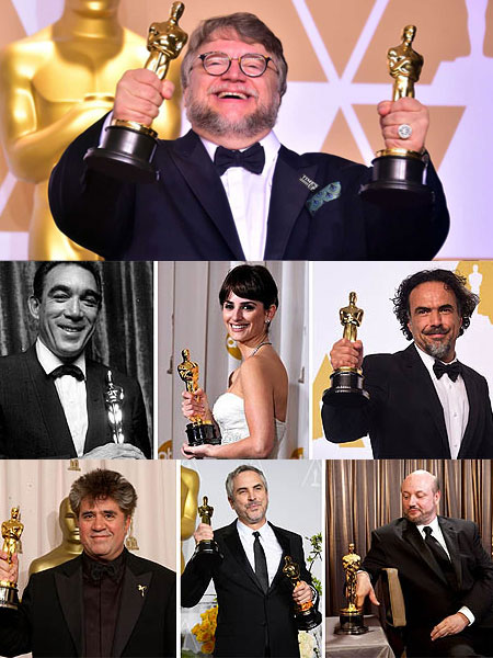 Cine y profesionales iberoamericanos han ganado 45 estatuillas en los Oscars