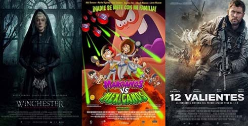 ESTRENOS EN M�XICO: 12 valientes y Bruce Willis en la casa de los esp�ritus