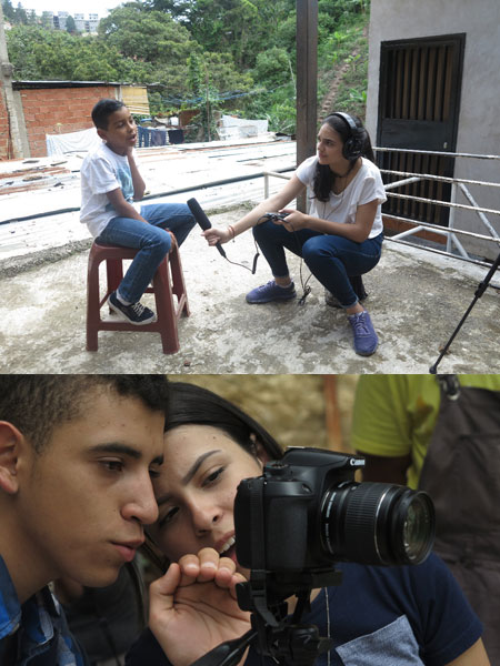 Fábrica de Cine en rodaje