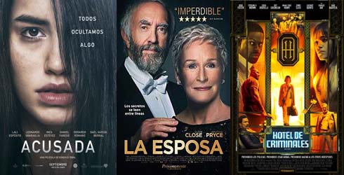 ESTRENOS EN ARGENTINA: Acusada en medio de criminales y esposa anulada