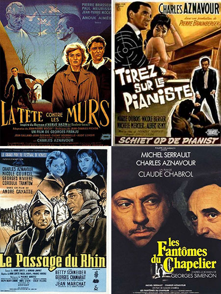 Recordando a Charles Aznavour, actor en 60 t�tulos