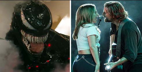 Taquilla USA: �Venom� y �Nace una estrella� siguen en el tope