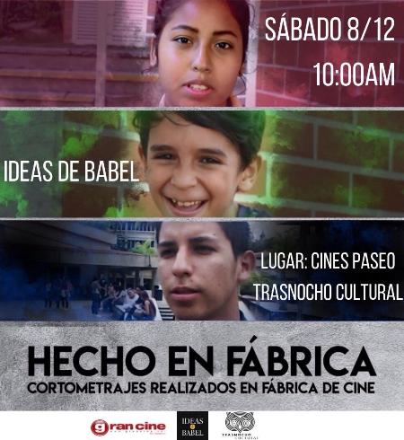 Cine Encuentro con los cortometrajes de Fábrica de Cine