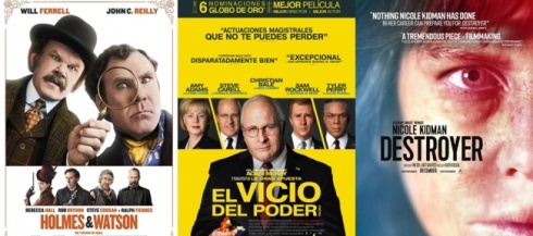 ESTRENOS EN USA: Novedades de lujo, entre irreconocibles y biopics