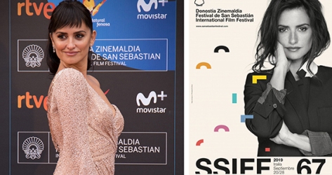 Pen�lope Cruz recibir� uno de los Premios Donostia y presta su imagen para el cartel del Festival de San Sebasti�n