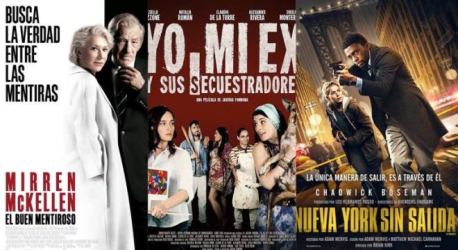 ESTRENOS EN VENEZUELA: Una arquitecto y su pareja secuestradas, un estafador profesional y un Manhathan sin salida