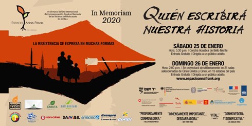 Espacio Anna Frank conmemora el Holocausto con una pel�cula de Roberta Grossman