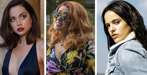 Ana de Armas, Salma Hayek y Rosal�a en la lista de las mujeres m�s destacadas en la industria del espect�culo