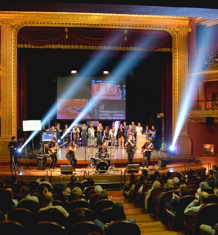 Se inici� Huesca, primer festival espa�ol con p�blico desde la alarma sanitaria