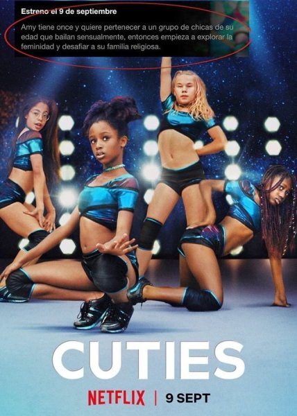 Netflix cambia cartel y sinopsis de �Cuties� tras cr�ticas por �sexualizar ni�as�