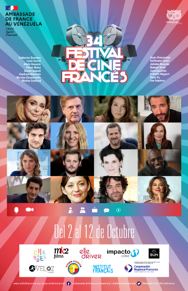 El 34 Festival de Cine Franc�s en Venezuela se vive por streaming