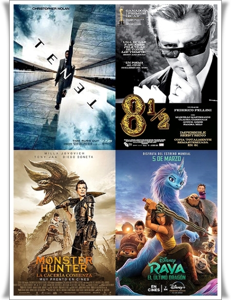 ESTRENOS EN ARGENTINA: Despliegue de salas para �Tenet�, mientras Milla y Raya se enfrentan a monstruos