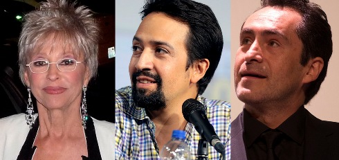 Reconocimiento especial a Rita Moreno, Lin-Manuel Miranda y Demi�n Bichir en premios Critics' Choice
