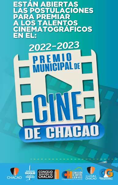 Abierto el proceso de postulación al Premio Municipal de Cine de Chacao 2022-2023