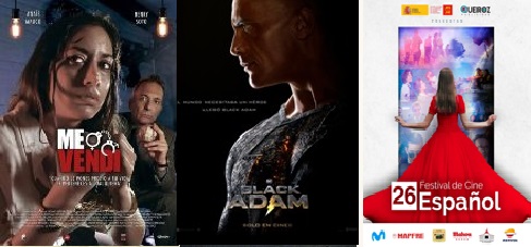 ESTRENOS EN VENEZUELA: Black Adam al rescate de una chica con acento espa�ol que se vendi�