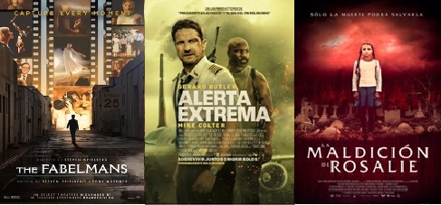 ESTRENOS EN VENEZUELA: Los Fabelman en alerta extrema ante la maldici�n de Rosalie