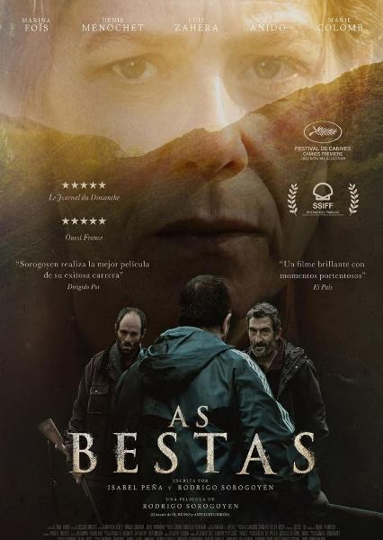 Premios Goya: 'As Bestas' triunfa con nueve premios y 'Alcarr�s' se va de vac�o
