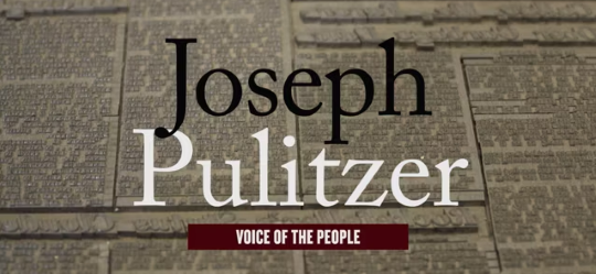 Pulitzer: Voice of the People (Cine Foro)