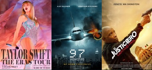 ESTRENOS EN VENEZUELA: El tour de Taylor entre la acci�n y el relato b�blico