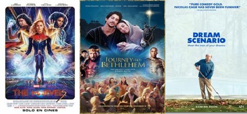 ESTRENOS EN USA: Un camino a Bel�n para las Marvels y los que se quedan tendr�n otras opciones