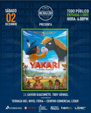 Yakari - Cine Ávila Líder - Sábado 2/12/2023