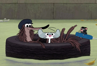 La vida feliz de un perro en Par�s (Cine �vila L�der) 