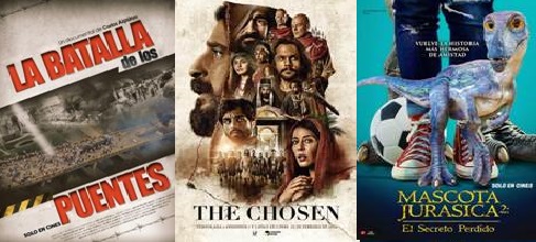 ESTRENOS EN VENEZUELA: Una batalla en los puentes con una mascota jur�sica y el relato de la vida de Jes�s 