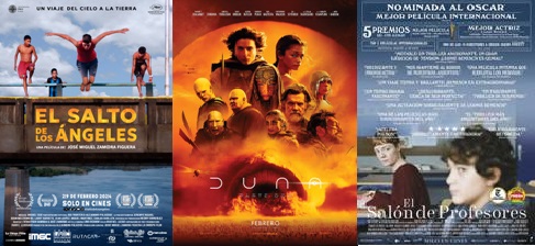 ESTRENOS EN VENEZUELA: Con un salto de �ngeles llegan las arenas de Duna a un sal�n de profesores