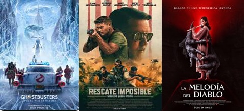 ESTRENOS EN VENEZUELA: La melod�a del diablo trae a unos cazafantasmas, con Luca en un rescate imposible