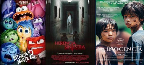 ESTRENOS EN ARGENTINA: Intensamente con la inocencia del �ltimo escape y una herencia siniestra