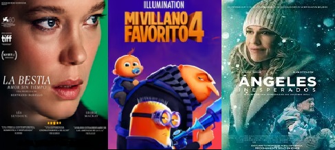 ESTRENOS EN VENEZUELA: La bestia, �ngeles terrenales y un villano animado en medio de un asalto